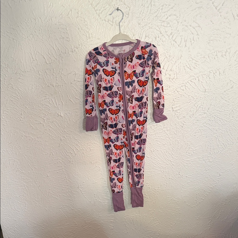 Little Sleepies 12-18 Months Butterfly Zippy